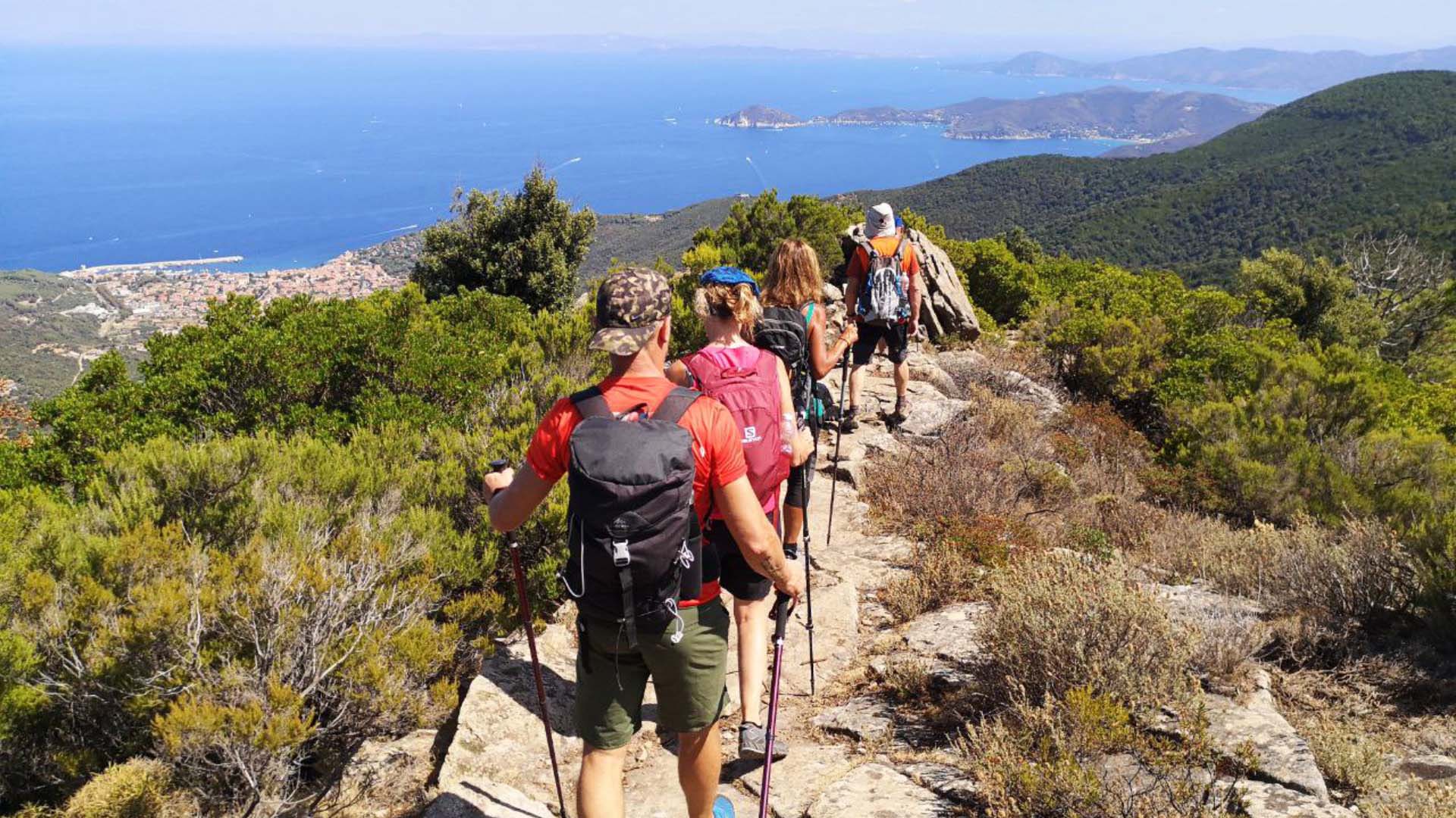 estate trekking all'isola d'elba