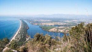 Picco di Circe tra Mar Tirreno e Pianura Pontina