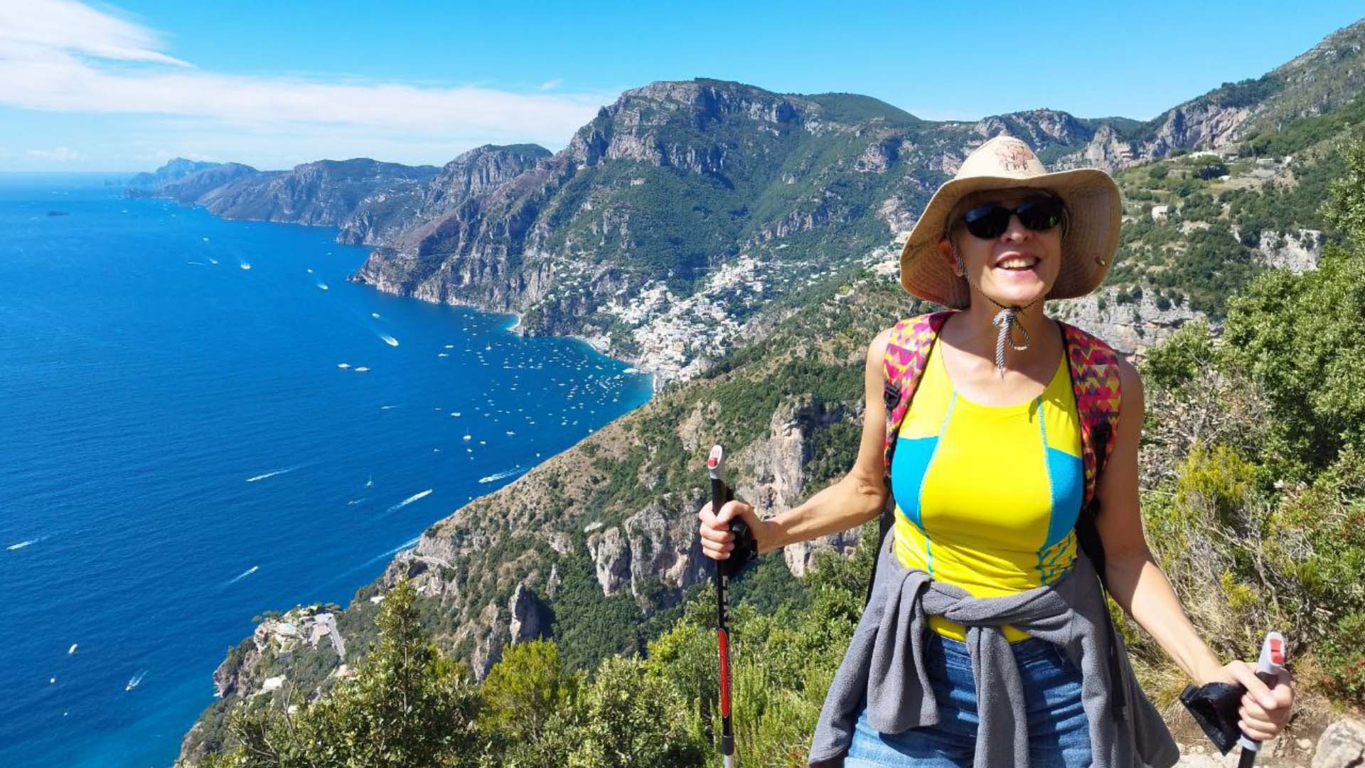 settimana di trekking a Positano in gruppo