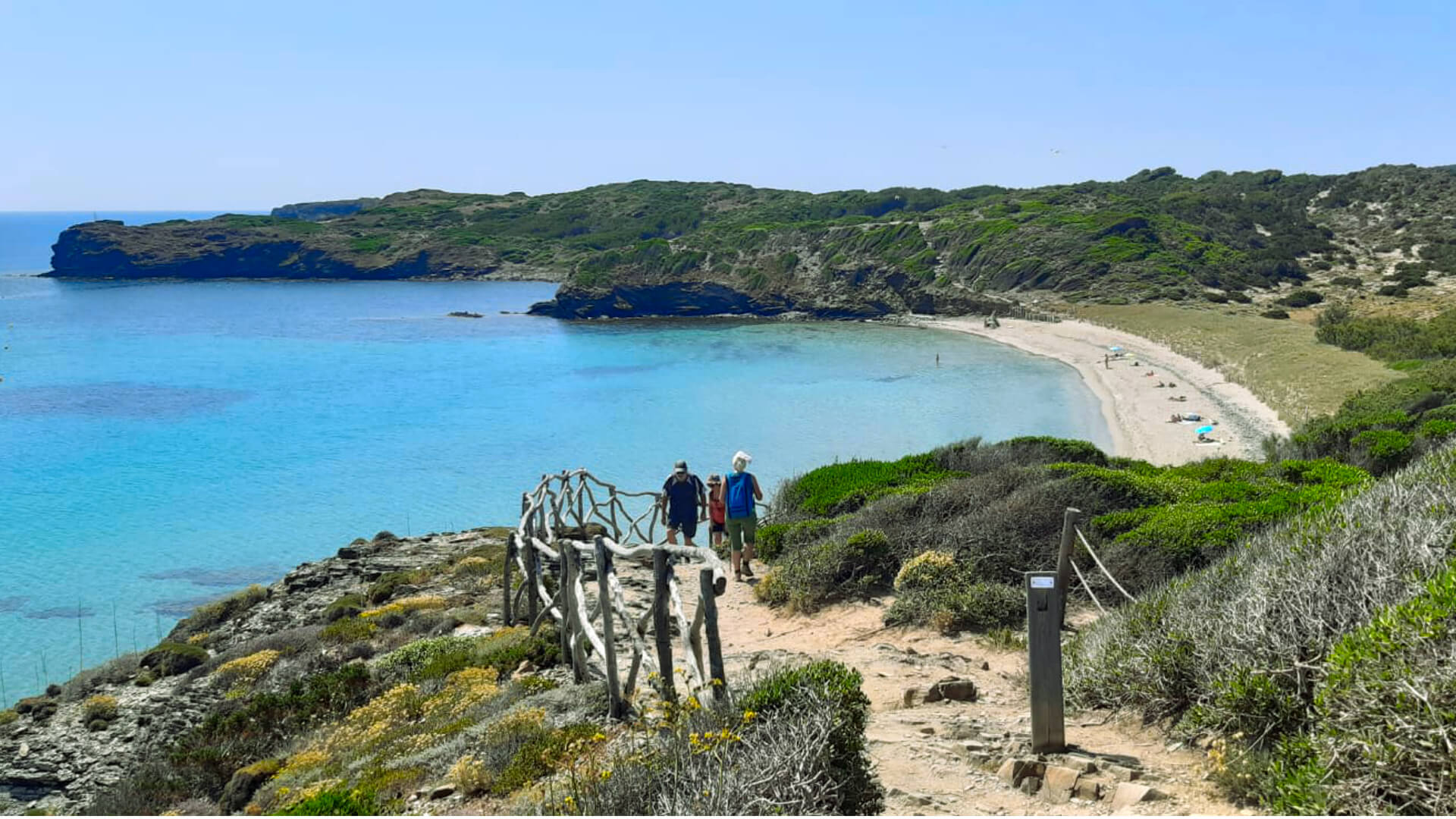 viaggio a piedi a Minorca lungo il Camí de Cavalls