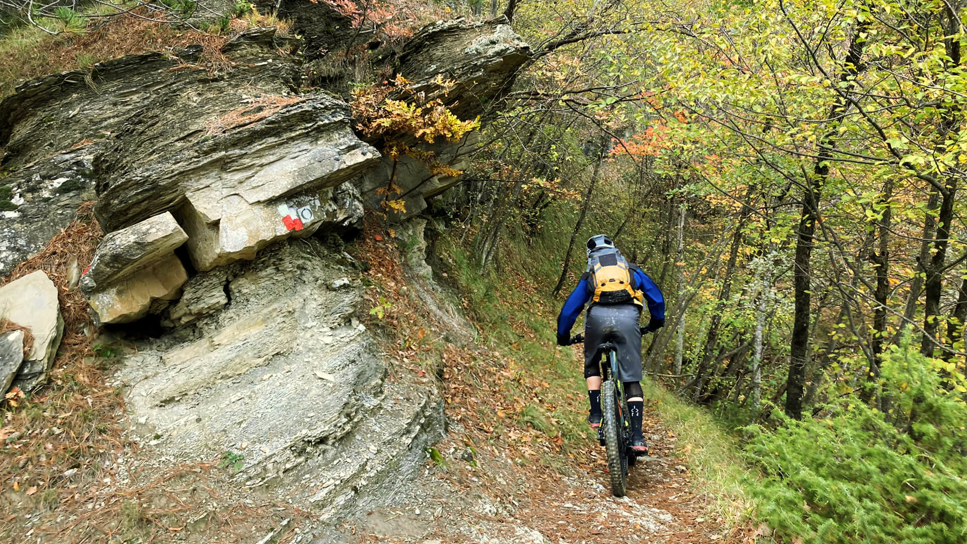 escursione in e-bike sul Sentiero del Lupo