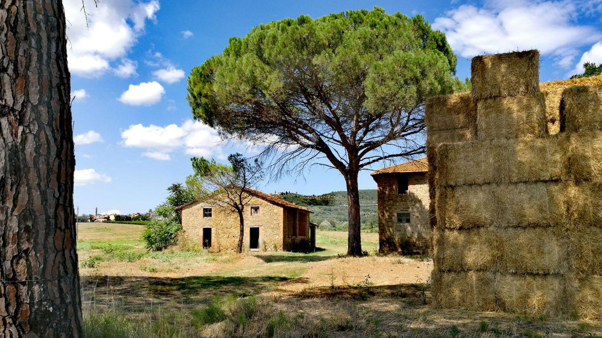 pedalare tra le campagne in Umbria