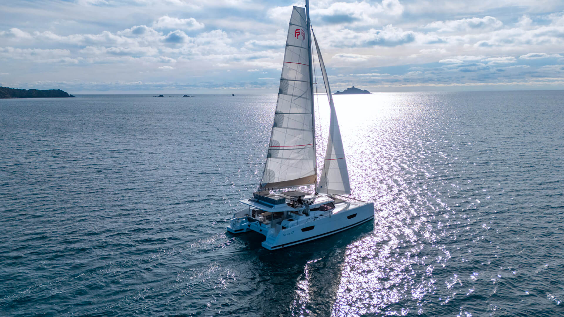 catamarano con skipper