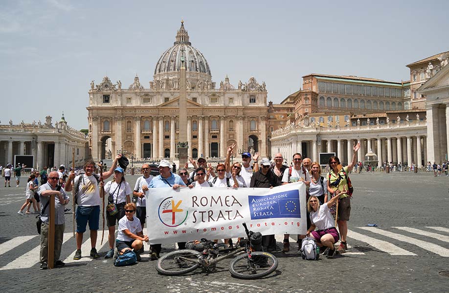 Arrival in Rome