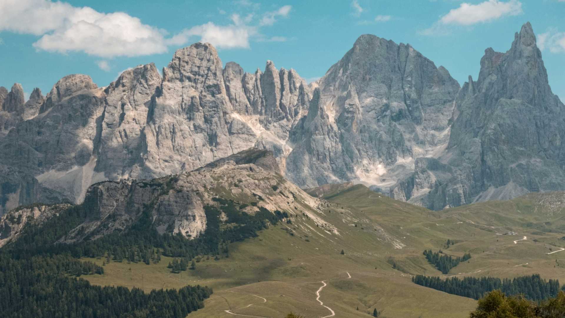 trrekking di gruppo nel weekend alle Pale di San Martino